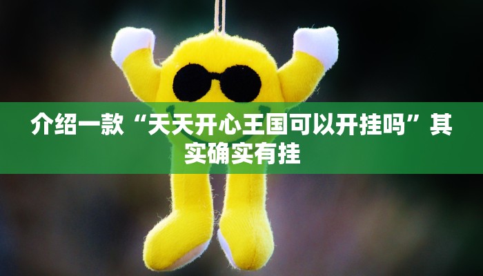 介绍一款“天天开心王国可以开挂吗”其实确实有挂