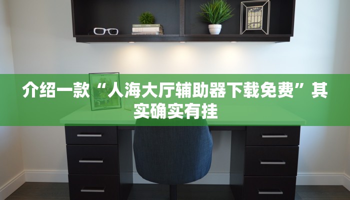 介绍一款“人海大厅辅助器下载免费”其实确实有挂
