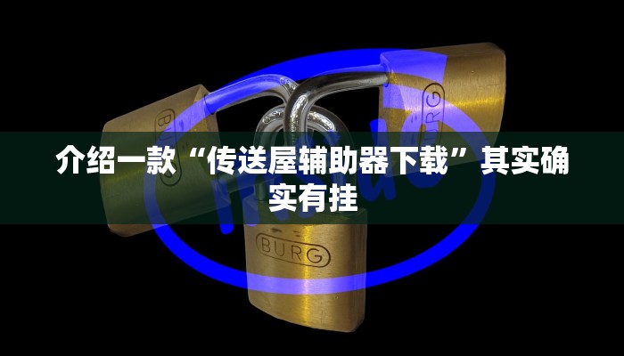 介绍一款“传送屋辅助器下载”其实确实有挂