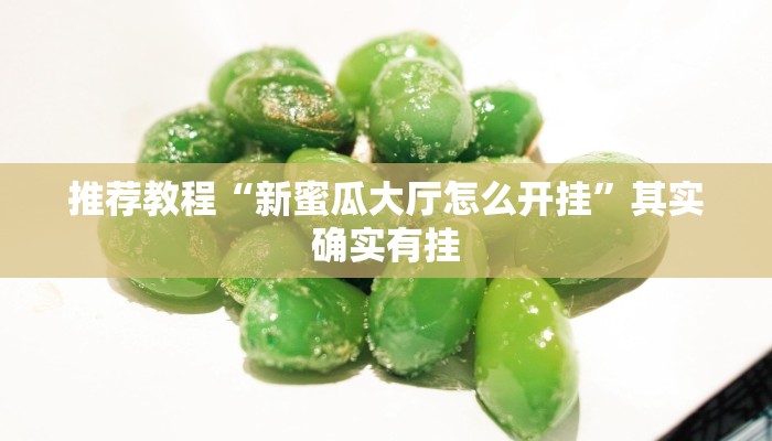 推荐教程“人海大厅开挂透视”其实确实有挂