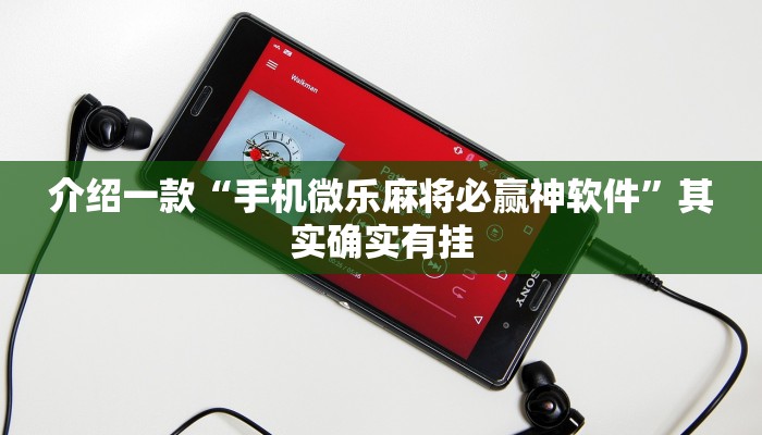 介绍一款“手机微乐麻将必赢神软件”其实确实有挂