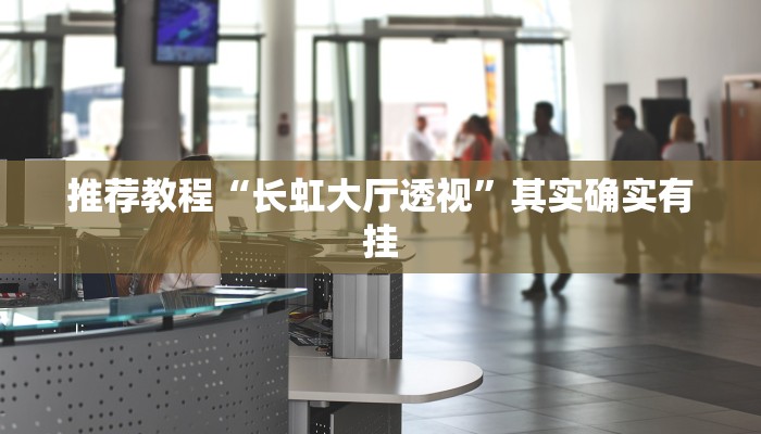 推荐教程“长虹大厅透视”其实确实有挂