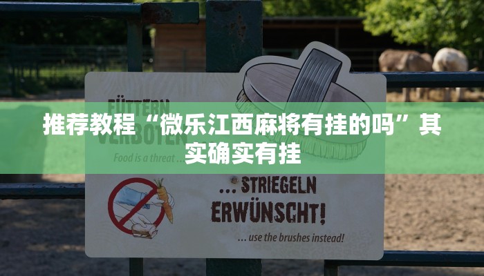 推荐教程“微乐江西麻将有挂的吗”其实确实有挂